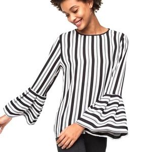 Stunning striped Loft blouse